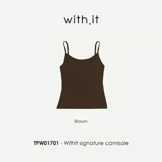 Withit signature camisole เสื้อสายเดี่ยว - TPW01701