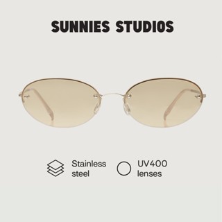 Sunnies Studios Coco (แว่นกันแดดทรงรี สำหรับยูนิเซ็กส์)