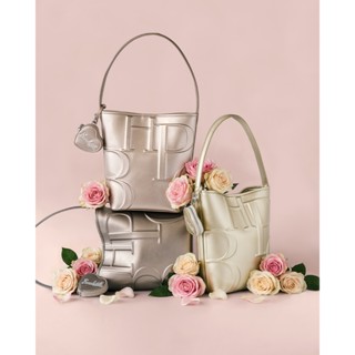 BEVERLY HILLS POLO CLUB กระเป๋าสะพายข้างผู้หญิงทรงถัง (Bucke…