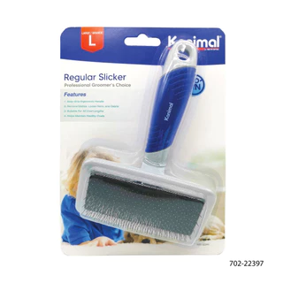 Kanimal Slicker Brush แปรงสลิคเกอร์ หวีขนสุนัข แปรงแมว หวีสางขน (ไร้หมุด) มีให้เลือก 3 ขนาด
