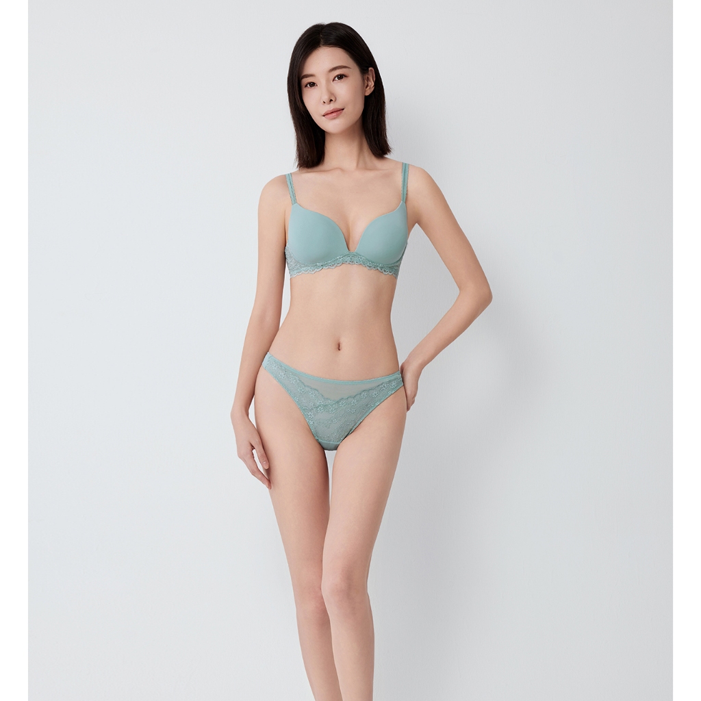 Triumph เสื้อชั้นในดันทรงแบบไม่มีโครง รุ่น Tri-Air Lite Breeze HU รหัส 10227786 สีเขียว 7329 — صورة 5