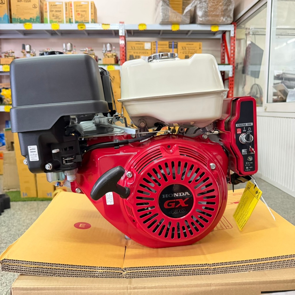 Honda 13 แรง GX430 QTE แท้ 100% รุ่นกุญแจสตาร์ท รับประกัน 2 ปีเต็ม ของมีพร้อมส่งครับ รุ่น ไดร์สตาร์ท