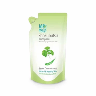 Shokubutsu Monogatari ครีมอาบน้ำ โชกุบุสซึ 400-500 มล. (ถุงเติม) เลือกสูตรได้ ผิวนุ่ม สะอาดใส
