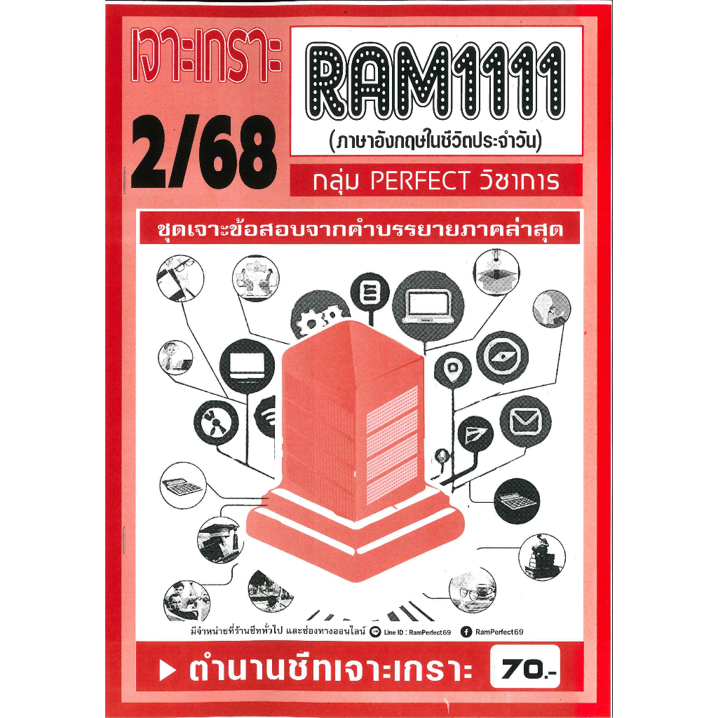 เจาะเกราะ RAM1111 ภาษาอังกฤษในชีวิตประจำวัน (2/68)