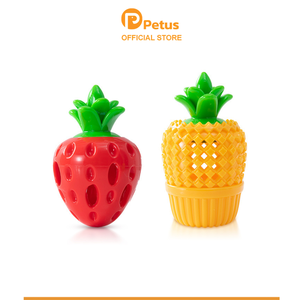 Petus ของเล่นกัดสัตว์เลี้ยง ของเล่นฝึกสุนัข ของเล่น Pet toy ปลอดภัย ไม่มีสารอันตราย ใส่อาหารเม็ดได้ มีให้เลือก 2แบบ