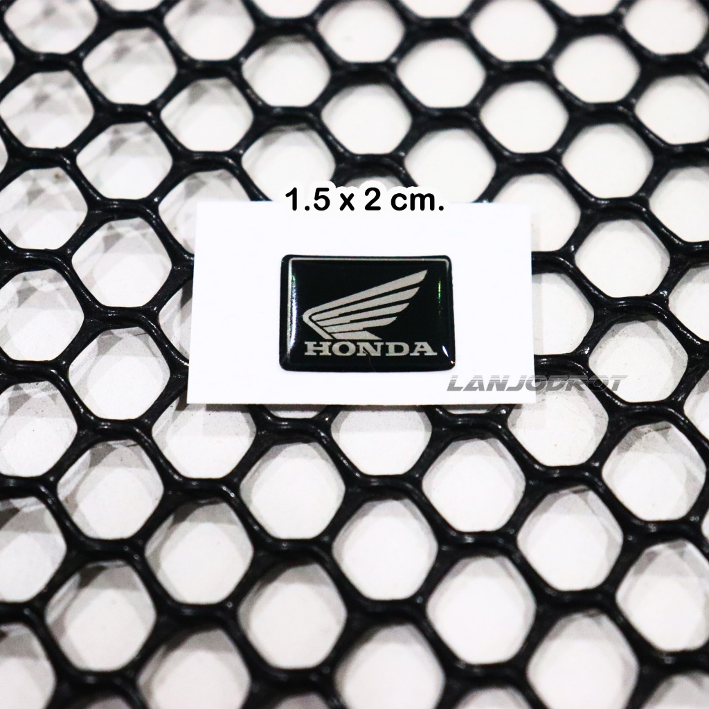 1 ชิ้น โลโก้ เรซิ่น HONDA ขนาด 1.5 x 2 cm. ติดหน้าปัดไมล์ ฮอนด้า สำหรับรถมอเตอร์ไซค์ HONDA