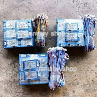 BMS 4s 6s 8s วงจรป้องกันแบตเตอรี่ บอร์ดโมดูลป้องกันแบตเตอรี่ลิเธียม 14.6V/21.9V/29.2V LiFePO4 มีActive Balance ในตัว