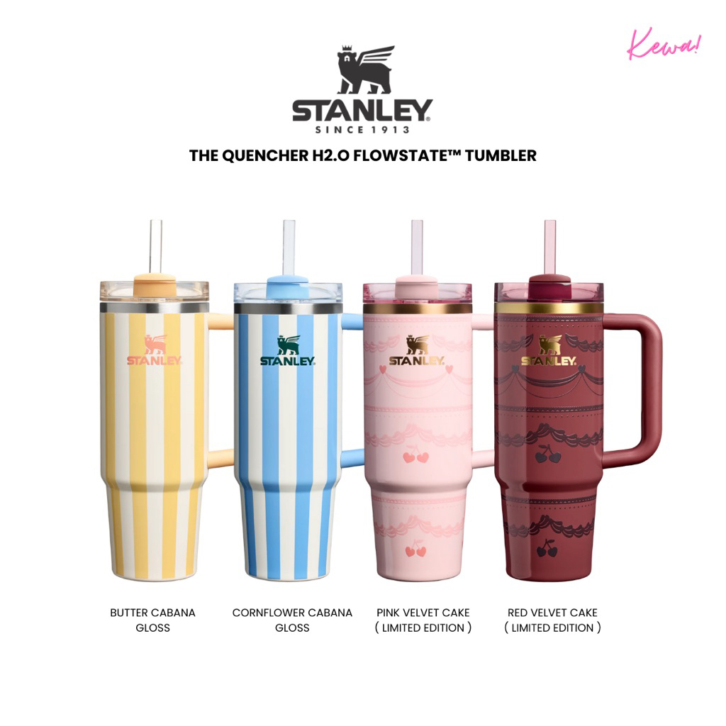(พร้อมส่ง) Stanley The Quencher Tumbler 20oz /30oz /40oz แก้วเก็บความเย็น