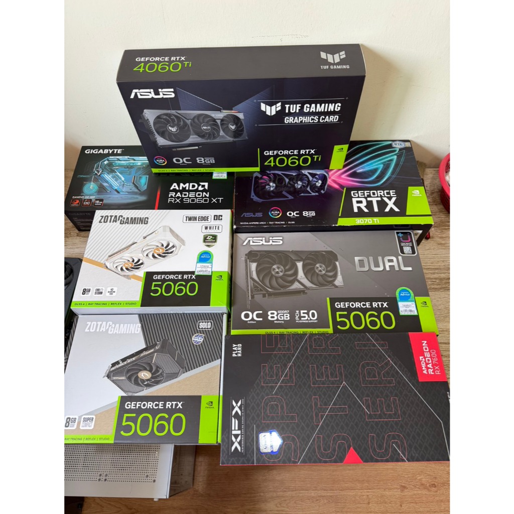 การ์ดจอ RTX 4060 - 5090 มือสองสภาพดีหลายหลายรุ่น ( มีประกัน และ ไม่มีประกัน )