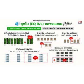 ชุดโม กลาง-แหลม อัปเกรด TB21 ตรงจุด C Audio Grade (Nichicon/…