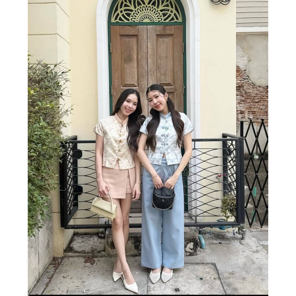 CHEN AI CHINESE NEW YEAR (เก็บโค้ดส่วนลดที่ Shopee Trendy สินค้าลดราคาถึงวันที่ 24 Feb) TOP AND SKORT - รูปที่ 7