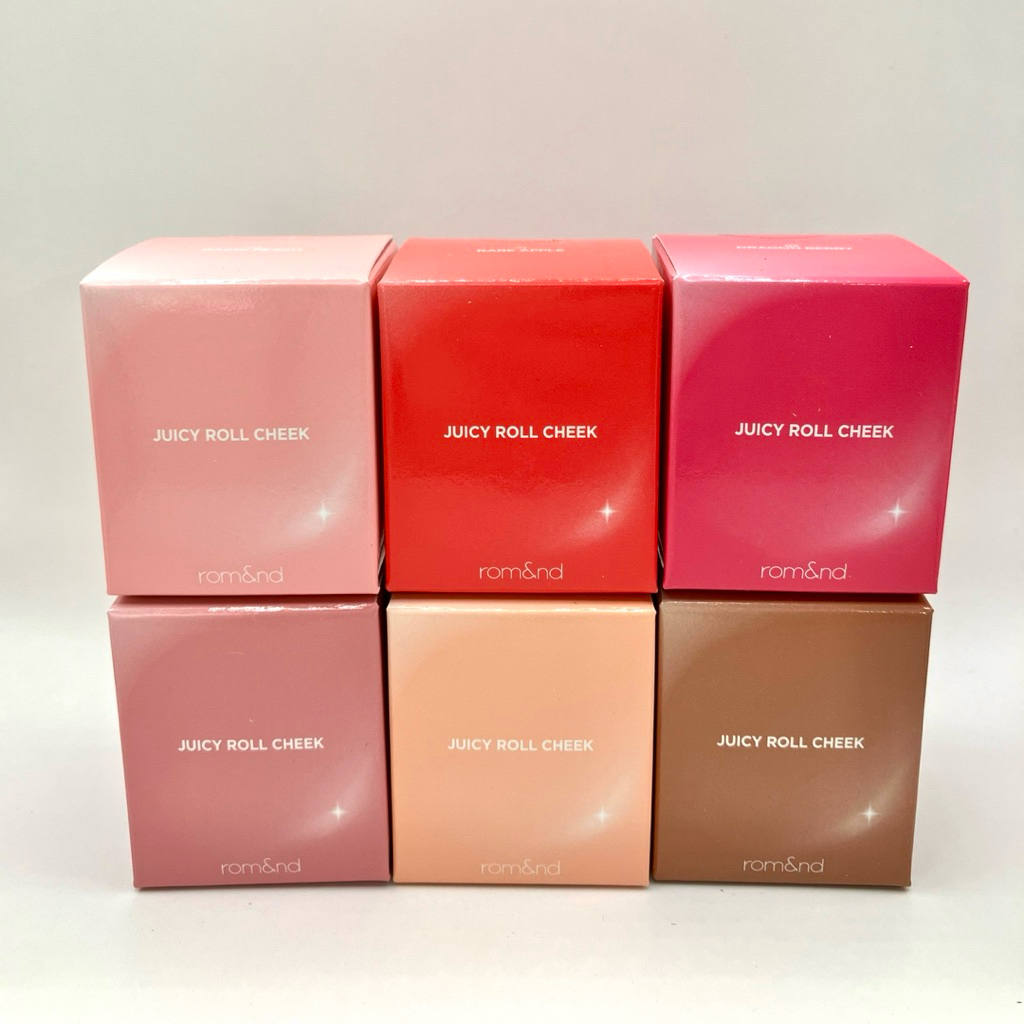 ส่งไว พร้อมส่ง Rom&nd Juicy Roll Cheek 8.4g บลัชออนลูกกลิ้ง Romand ของแท้