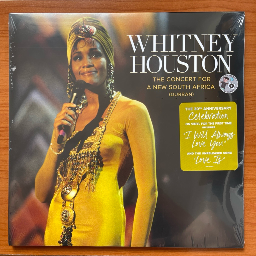 (พร้อมส่ง🔥) แผ่นเสียง Whitney Houston The Concert For A New South Africa Vinyl 2LP มือหนึ่ง ซีล