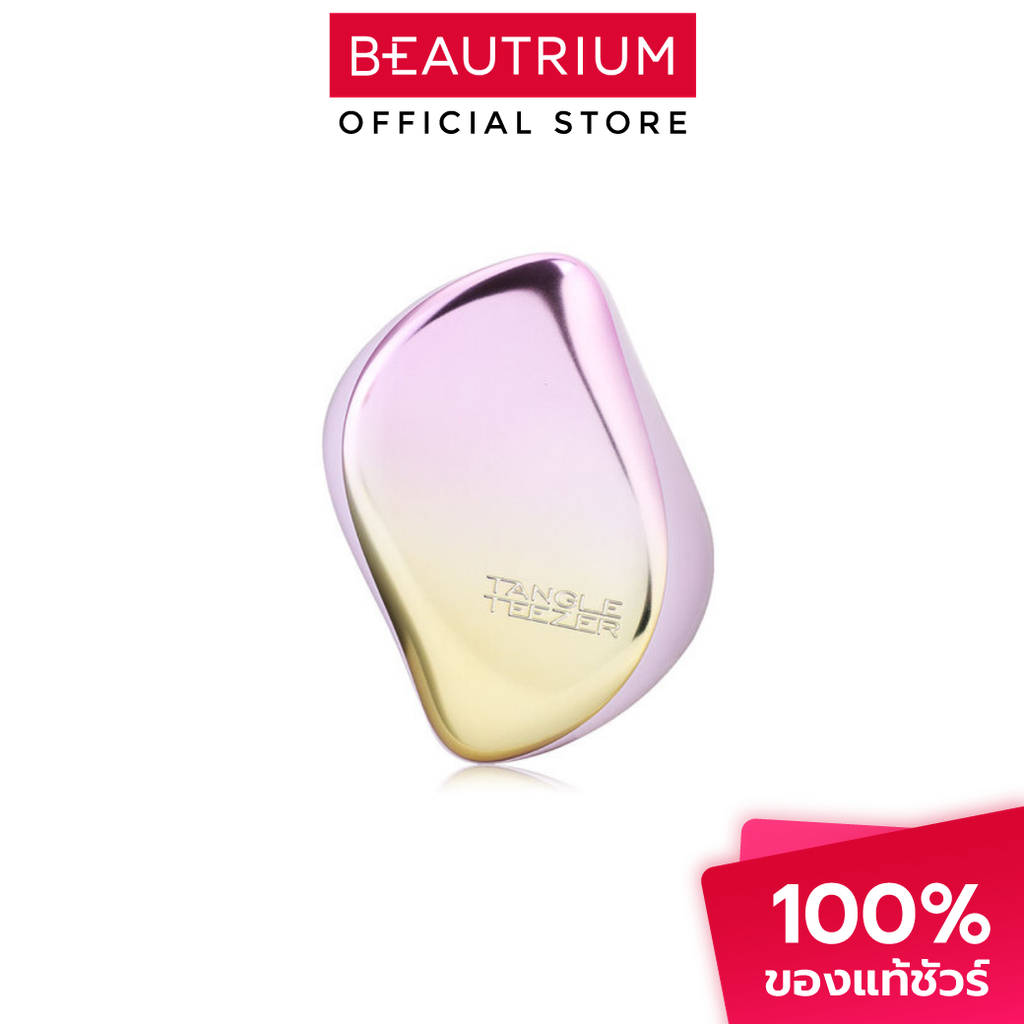 TANGLE TEEZER Compact Styler Pearlscent Matte Chrome หวี 1pc