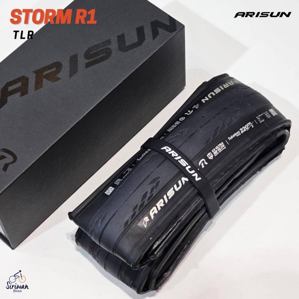 ยางนอกเสือหมอบ Tubeless ready ARISUN : STORM R1 (TLR) ขนาด: 700x28c