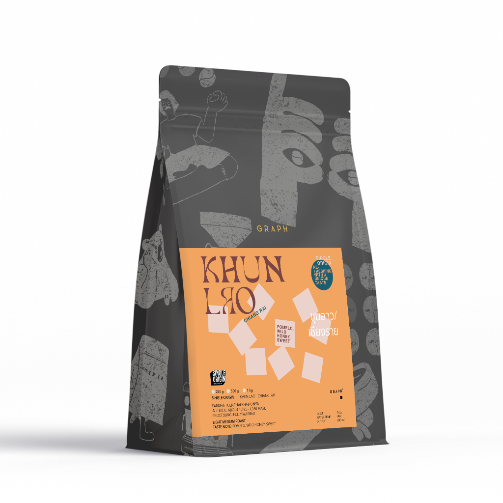 GRAPH | เมล็ดกาแฟ SINGLE ORIGIN - KHUN LAO 100g.