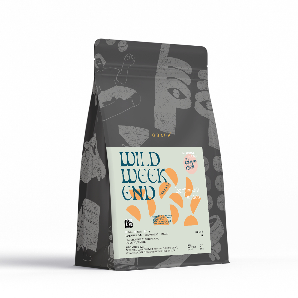 GRAPH | เมล็ดกาแฟ HOUSE BLEND - WILDWEEKEND