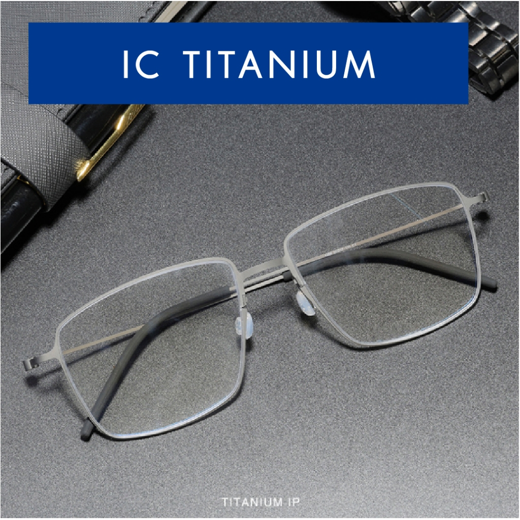 EYESPACE กรอบแว่น IC Titanium Frame  ยืดหยุ่นสูง IC019