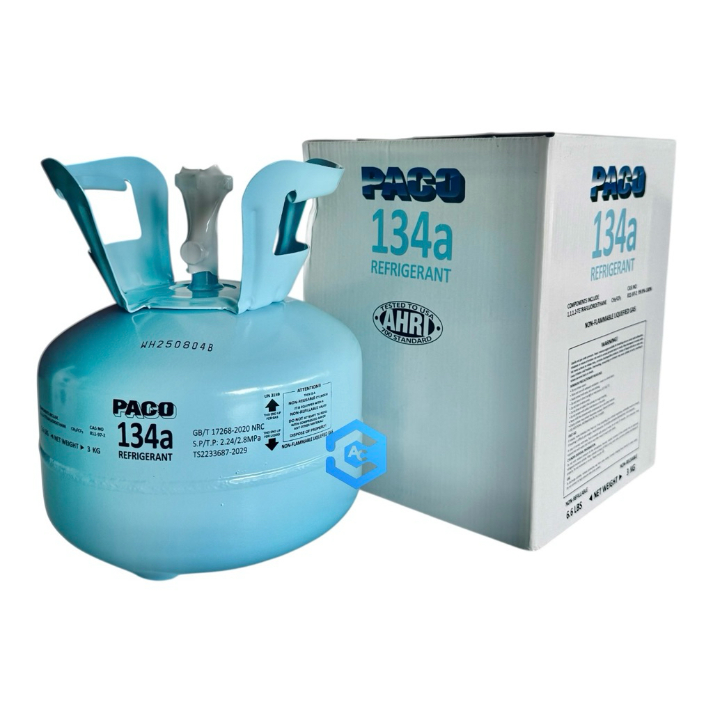 PACO R-134a 3KG. น้ำยาแอร์ แท้ ปาโก้ 134 3กิโลกรัม