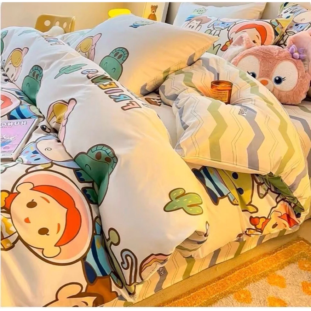 ผ้าปูที่นอนลายการ์ตูน Sweetdream by Nakin ครบชุด 6 ชิ้น thumbnail 5