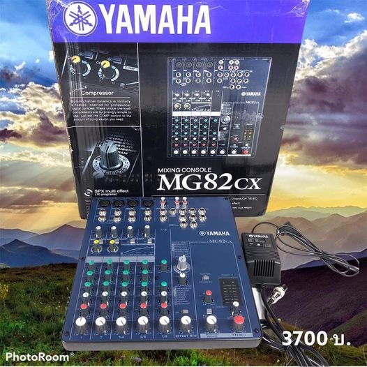 yamaha mg 82cx มิกเซอร์มืออาชีพพร้อมเอฟเฟกต์ Mixing Console – สภาพสวย อุปกรณ์ครบ พร้อมใช้งาน