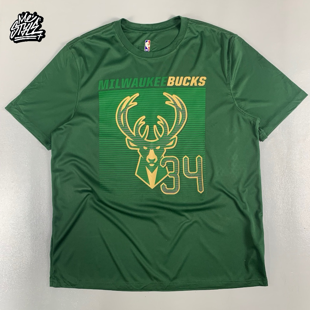 เสื้อกีฬา : Milwaukee Bucks Giannis Antetokounmpo 34 (มือสอง)