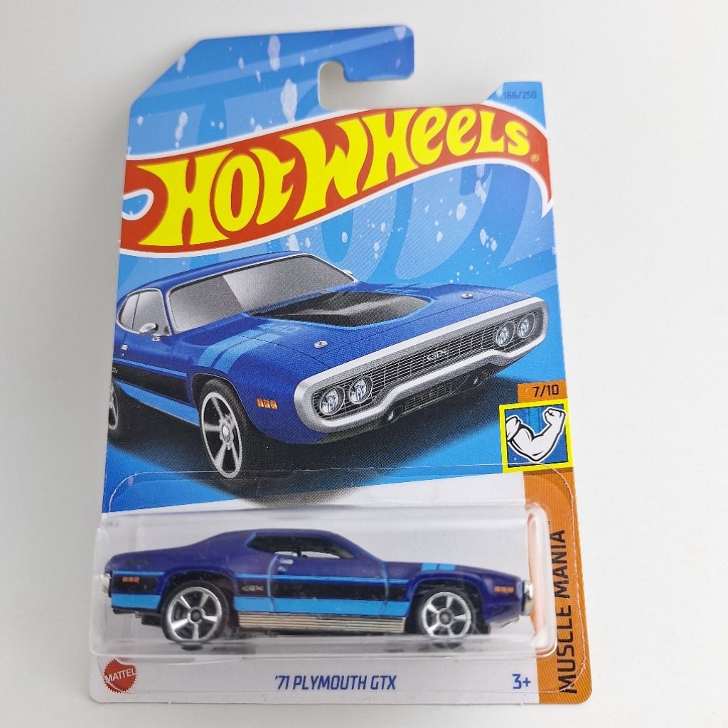 รถเหล็ก Hotwheels 71 PLYMOUTH GTX แพค ERROR (ib20)