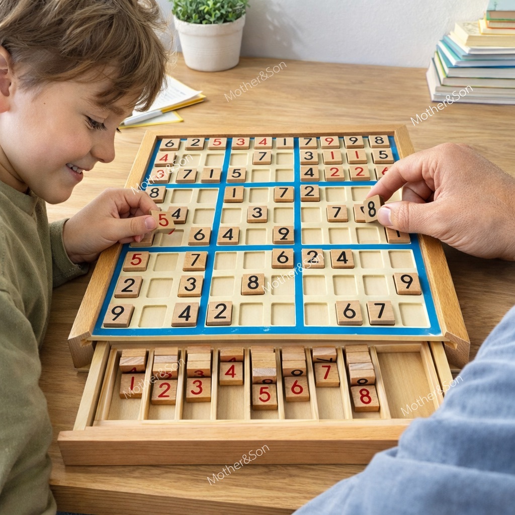 Sudoku Game กระดานไม้บอร์ดเกมคณิต ⭐️