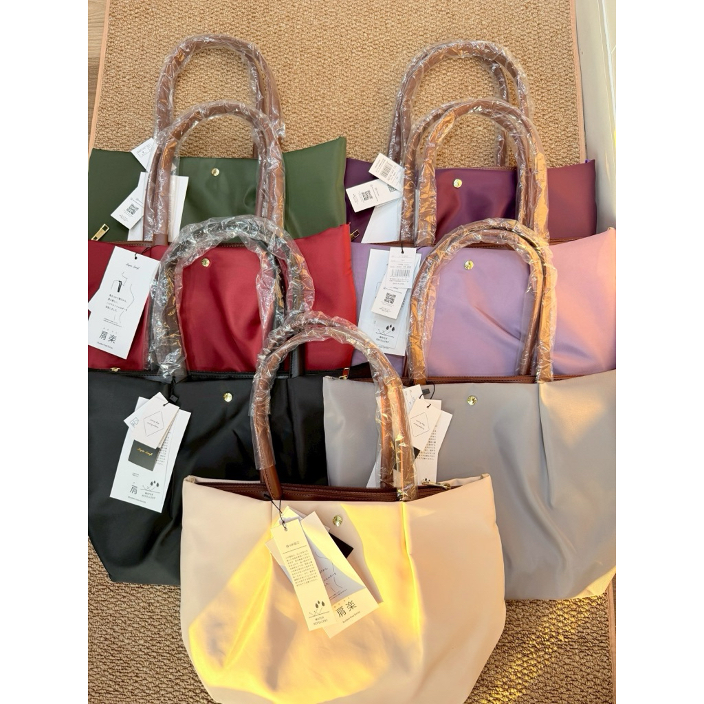 กระเป๋าถือ แอโล tote size L 7 สี มาใหม่❤️ ผ้าไนล่อน ราคา ถูกที่สุด ดีลบีเคเค แกลเลอรีภาพที่ 7
