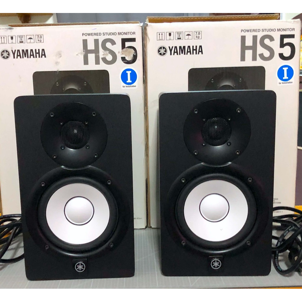 พร้อมส่ง - กล่องครบ Yamaha HS5 i - ลำโพงมอนิเตอร์ studio monitor / มือสอง สภาพดี - ใช้งานน้อยมาก ของ