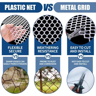 ✅COD กว้าง90ซม. ตาข่ายพลาสติก PVC |แบ่งขายเป็นเมตร (ยาวเริ่มต้น1เมตร)