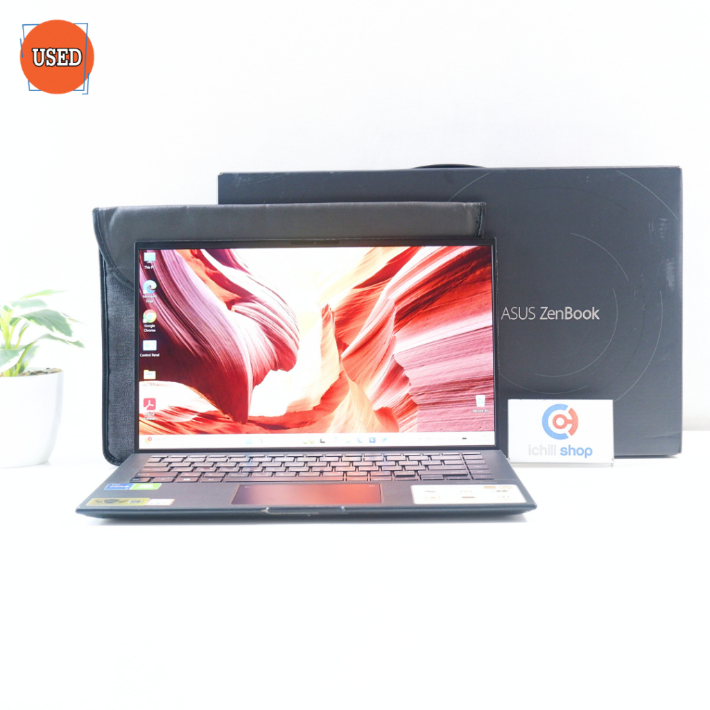 NOTEBOOK (โน๊ตบุ๊ค) ASUS / CPU I7-1165G7 / จอ 14 FHD / GPU MX 450 2GB / RAM DDR4 16GB / SSD M.2 512G