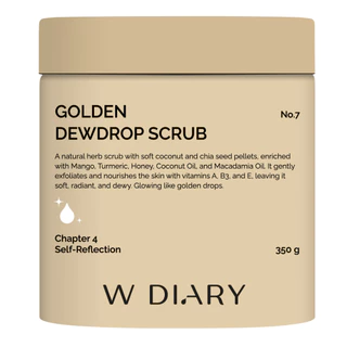 W DIARY Golden Dewdrop Scrub NO.7 350g.(โกลเด้น ดิวดรอป สครับ นัมเบอร์ เซเว่น)