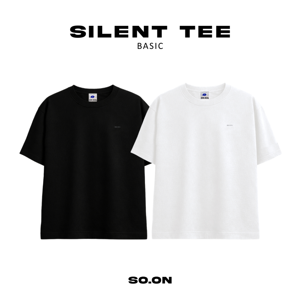 SO.ON เสื้อยืด Basic ทรง Oversize รุ่น Silent Tee
