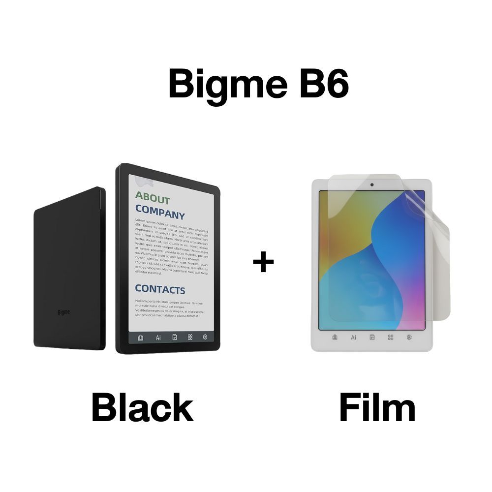 Bigme B6  Film  ขนาดจอ 6 นิ้ว