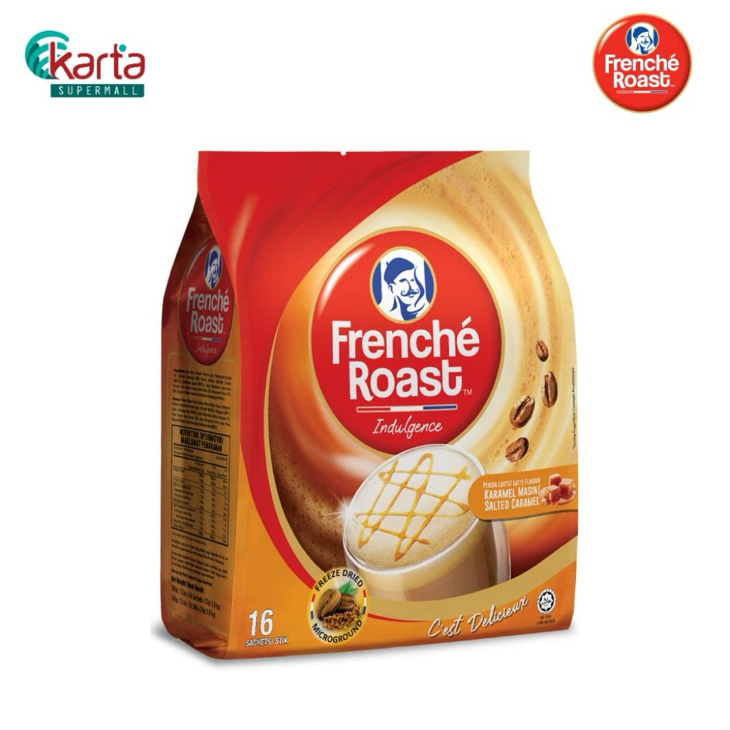 Frenche Roast Indulgence Salted Caramel Latte 23g X 16s Pack