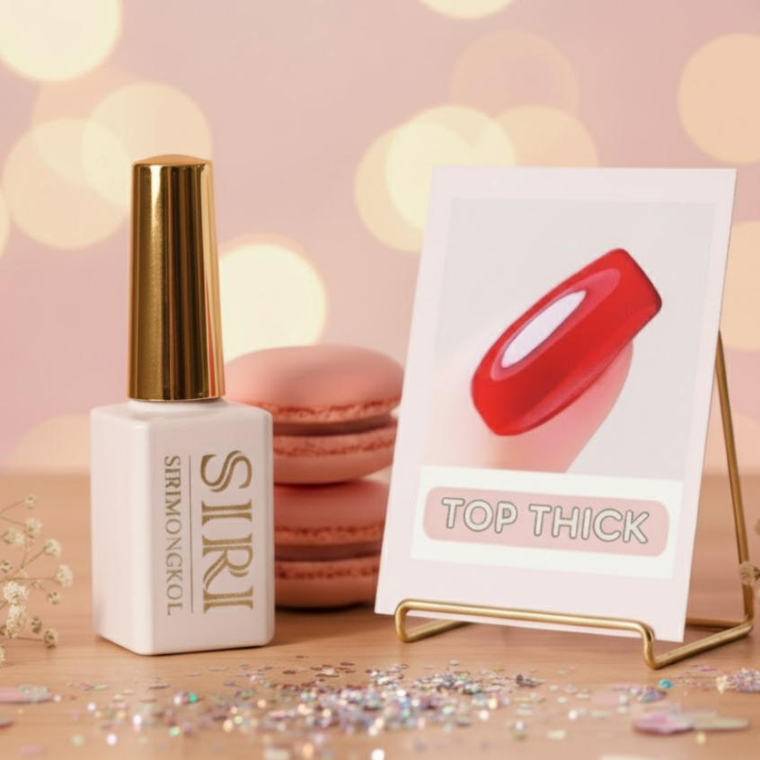 Top Coat Gloss / Matt / Thick Scratch-Resistant ท็อปโค้ทเจล เงา ด้าน หนา เคลือบเล็บกันรอย ติดทน แห้งไว