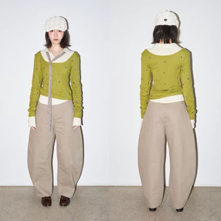 AMUSE BKK - Balloon Pants กางเกงทรงบอลลูนเอวขาโค้ง ทรงสวย *กรุณาอ่านไซส์ให้ละเอียดก่อนสั่ง*