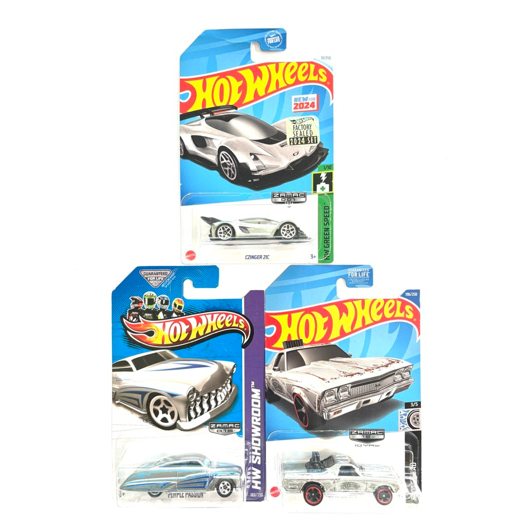 Hot Wheels |’68 EL CAMINO | PURPLE PASSION | CZINGER 21C ~ สีพิเศษ ZAMAC |‼️แพคยับ มุมยับ‼️| 🇺🇸ขายใน