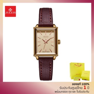 JULIUS นาฬิกาข้อมือผู้หญิง คลาสสิกสุภาพ ใส่แล้วดูแพงทุกลุค Collection Classic Luxe รุ่น JA-787