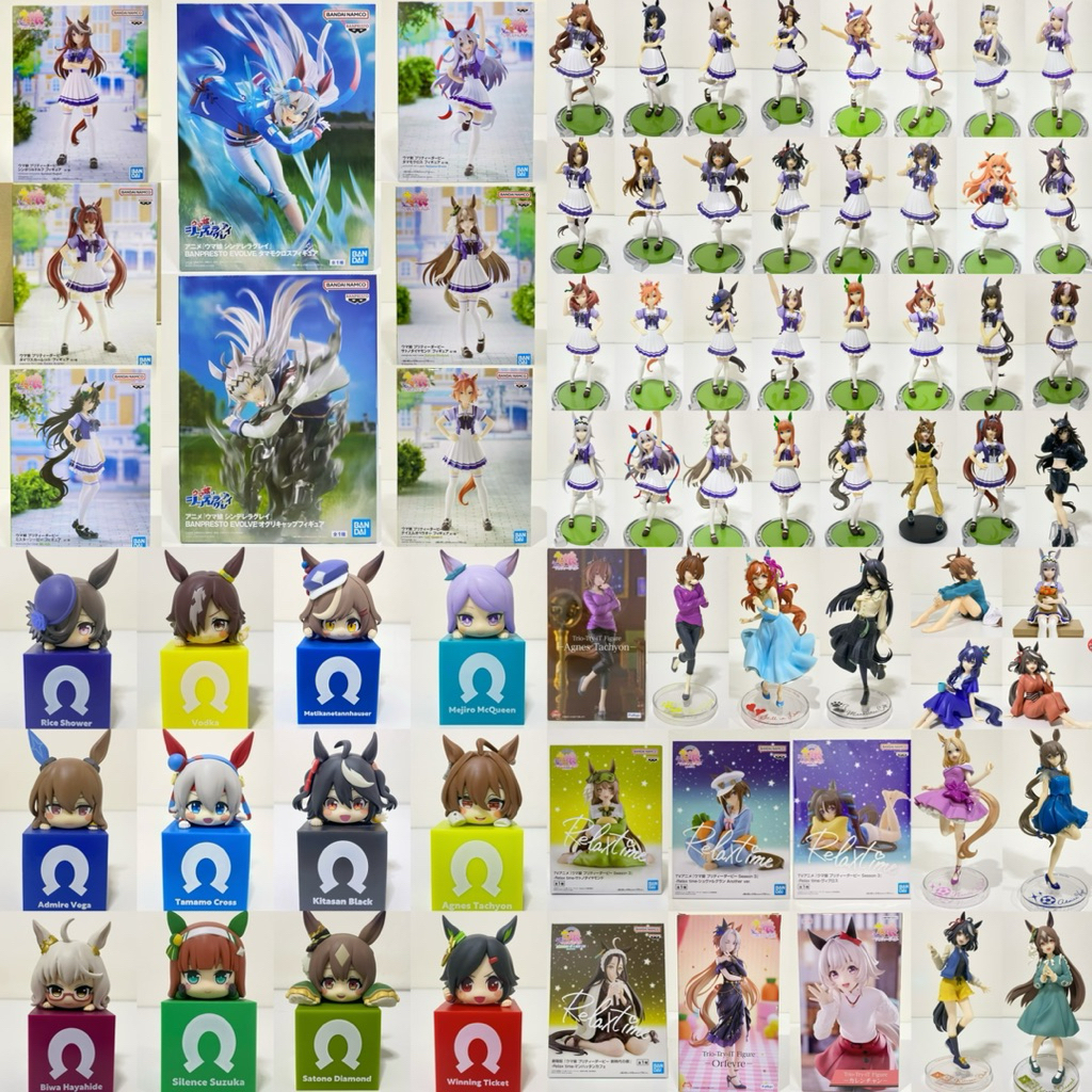 [พร้อมส่ง/ของเเท้] รวมฟิกเกอร์ สาวม้า โมเอะ Uma Musume Pretty Derby Figure Oguri Cap, Gold Ship Mamb