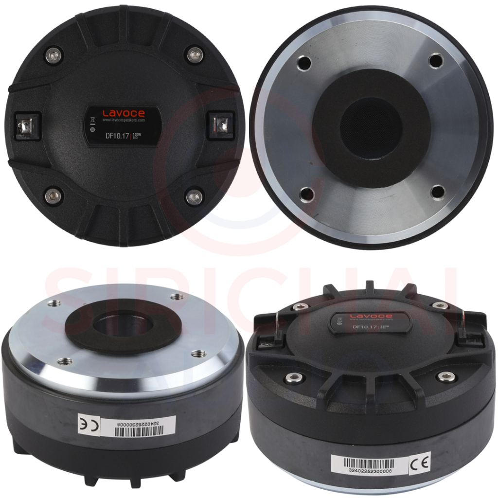 เสียงแหลม LAVOCE รุ่น DF10.17 (แบบน๊อต รู1นิ้ว วอยส์1.7นิ้ว 120วัตต์)
