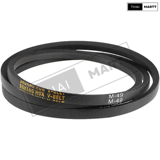 สายพานมอเตอร์จักร รุ่น M เบอร์ 28-49 ใช้กับจักรเย็บผ้าอุตสาหกรรม สายพานจักรทุกเบอร์ [1 เส้น]