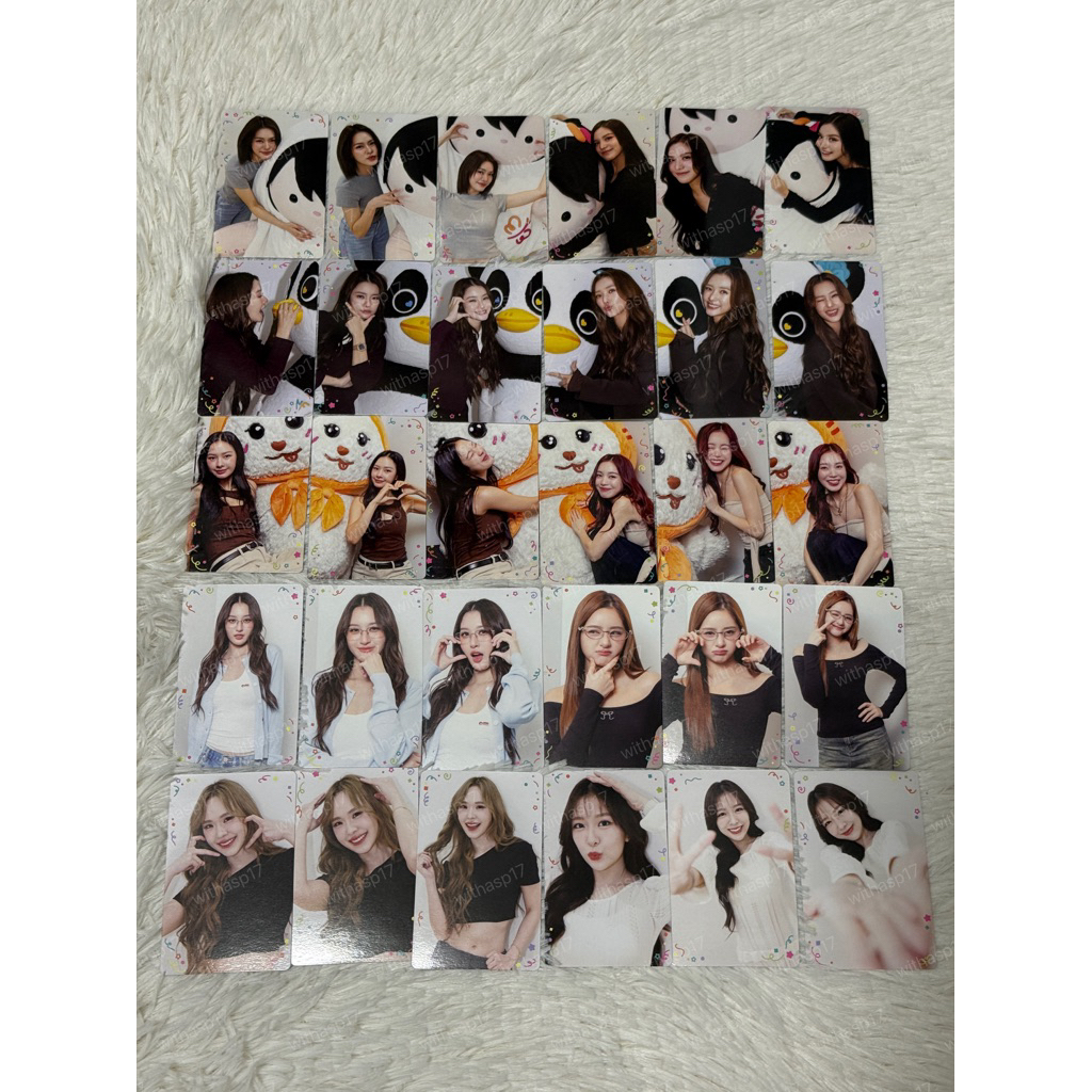 [พร้อมส่ง] GMMTV Random card Girls Happy Fam Bonds EmiBonnie MilkLove NamtanFilm JuneMewnich ViewMim