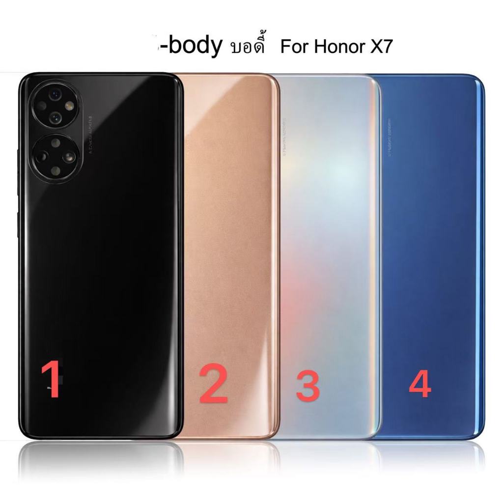 สําหรับ บอดี้ Huawei Honor X7 (ฝาหลัง+ เคสกลาง) บอดี้ Body Honor X7 Body อะไหล่บอดี้ Huawei Honor X7