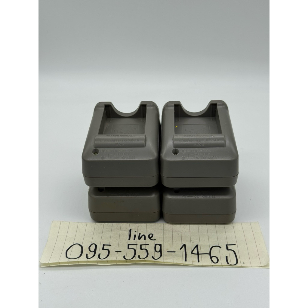 Olympus BCS-5 Charger แท่นชาร์จ สำหรับ Battery BLS50 / BLS5 ของแท้ มีสายแท้ให้