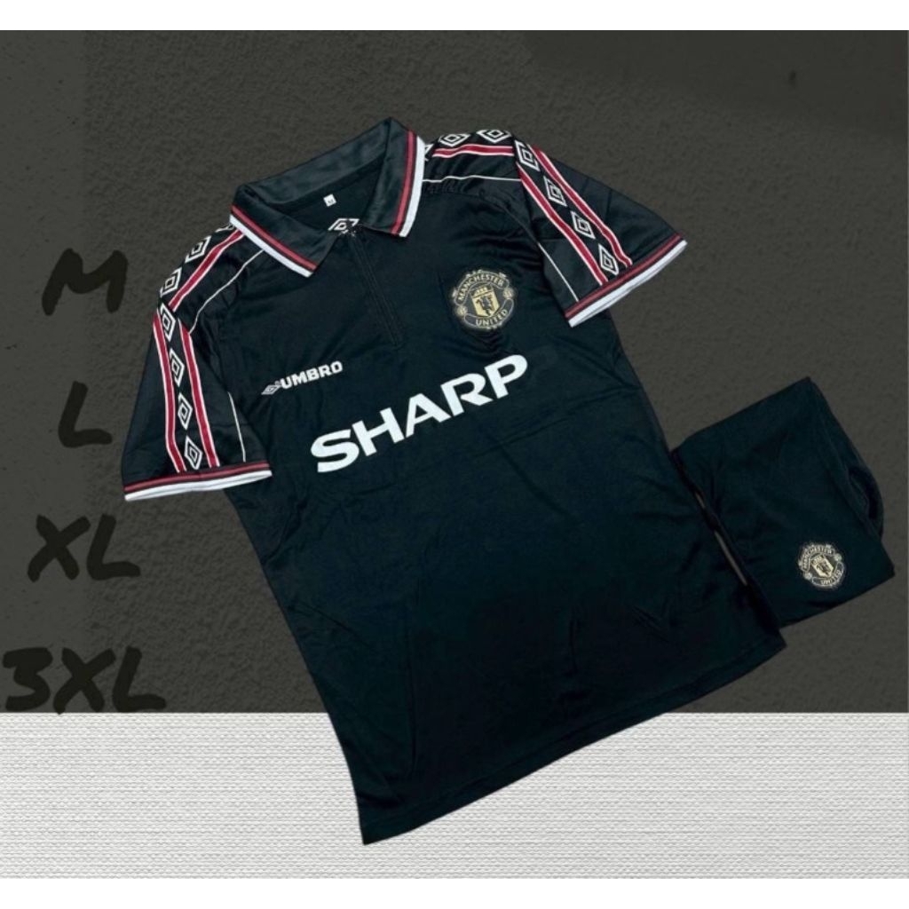 เสื้อกีฬา ย้อนยุค👉แมนยู🌼 เสื้อพร้อมเกง