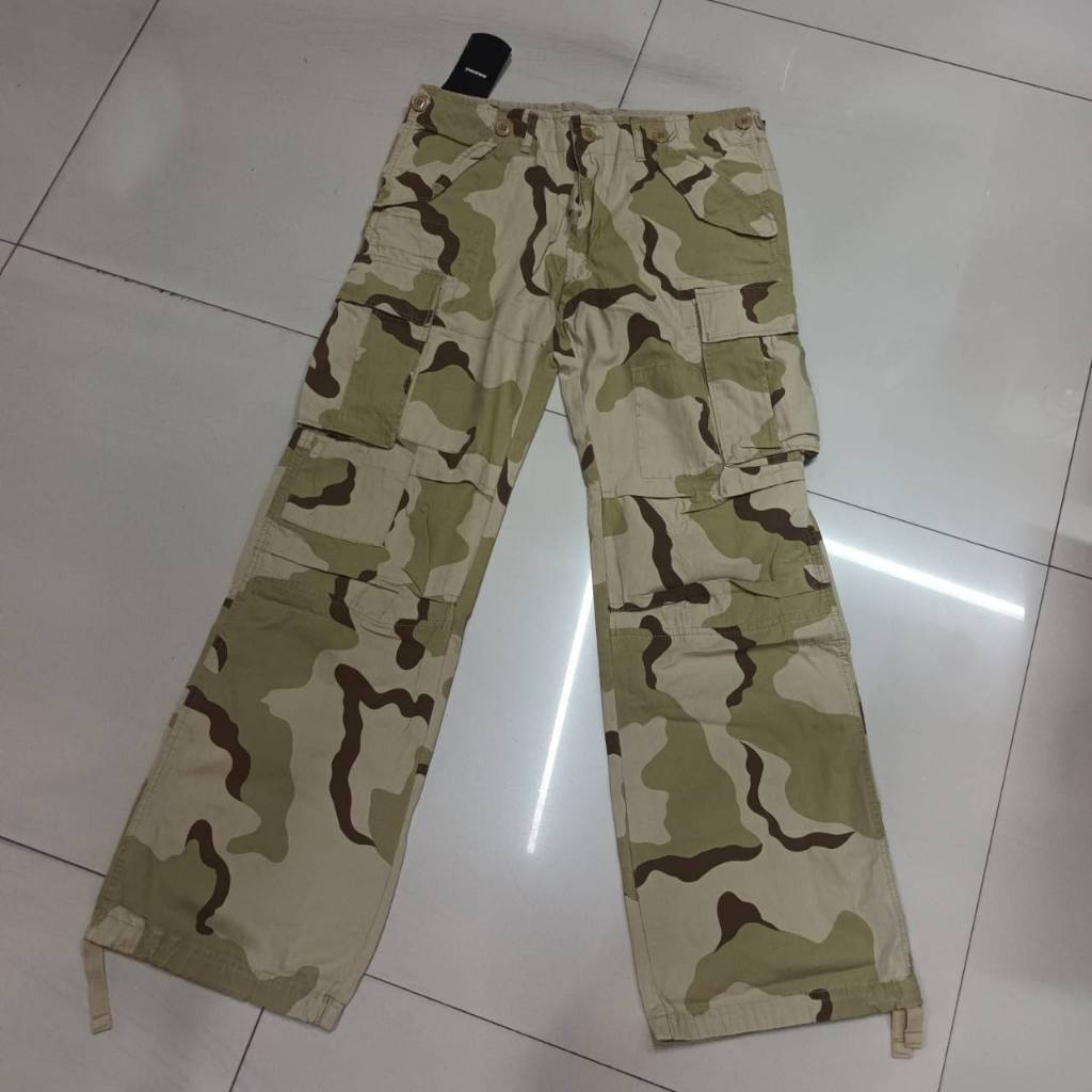 MOLECULE 49019 COOL FUSION High-Quality Cotton100% Cargo Pants Full Length Made in Thailand Tec40store