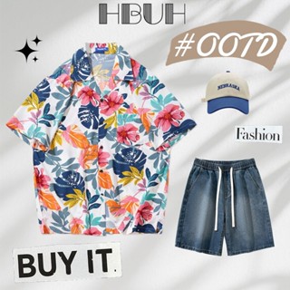 HBUH เสื้อลายดอกสงกรานต์ 2025 เสื้อแบบใหม่ล่าสุด ผ้าใส่สบาย …