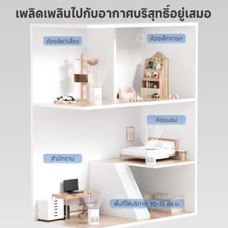 【รับประกัน 2 ปี】【PP Krit】Simplus Air Purifier เครื่องฟอกอากาศ A2 Lite ห้องนอน PM2.5 HEPA H11 แผ่น กรอง CADR 80 KQJH008
